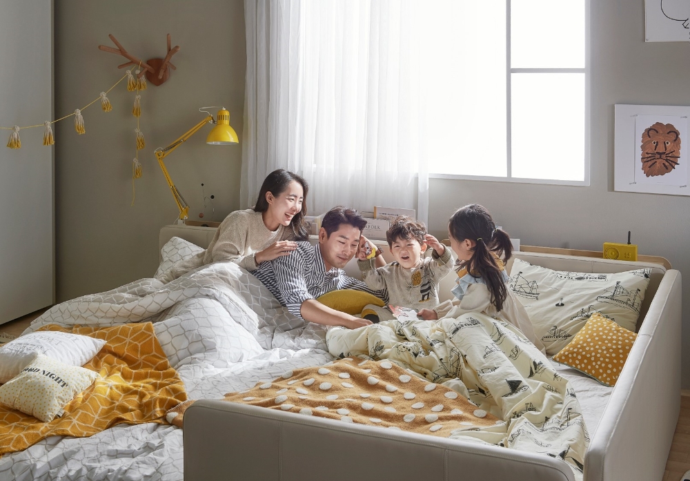 한샘몰 침실 스테디 침대. (사진=한샘몰)