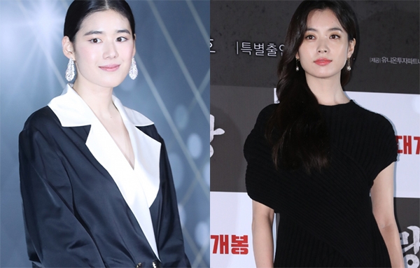 한효주와 정은채가 연예가를 강타한 사태 속 곤혹스런 상황에 놓였다 / 출처 NEWSIS