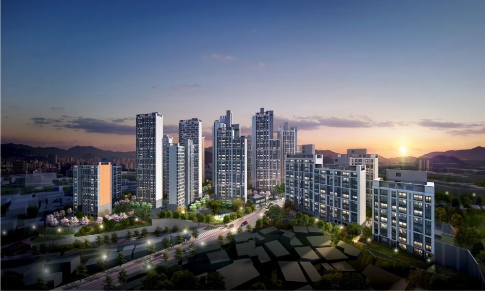 e편한세상 시민공원 조감도.(이미지=대림산업)