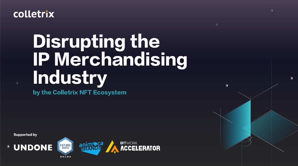 콜레트릭스, 지적재산권( IP) 및 머천다이징 분야에 NFT 기술 적용 프로젝트 공식 발표
