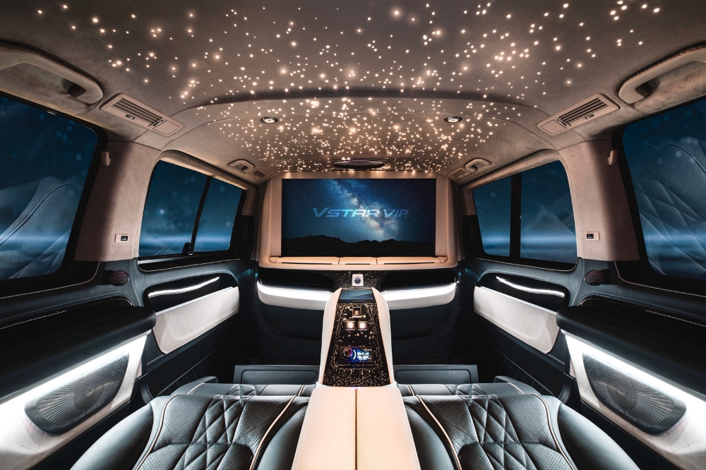 브이스타 VIP 인테리어.(사진=와이즈오토)