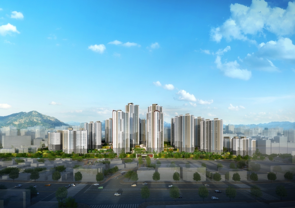 롯데캐슬 클라시아 투시도.(이미지=롯데건설)