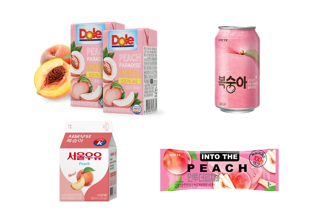 올 여름 식·음료업계, 상큼 달콤한 ‘피치’에 빠지다