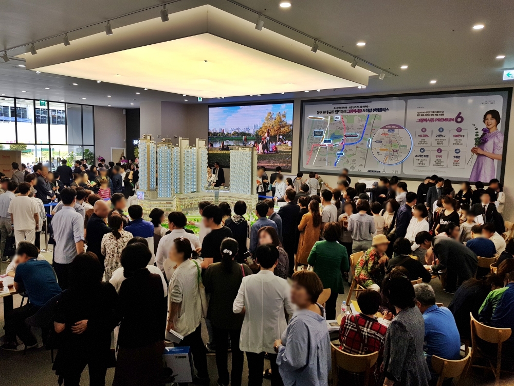 견본주택 내부 모습.(사진=더피알커뮤니케이션)