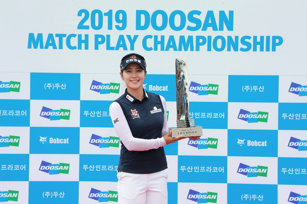 KLPGA 김지현 선수 (사진=코오롱FnC)