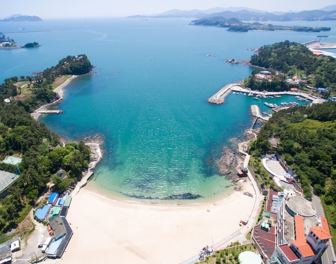 사천 남일대해수욕장