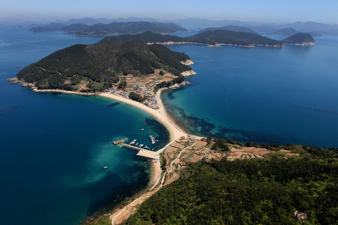 통영 비진도.(사진제공=경남도)