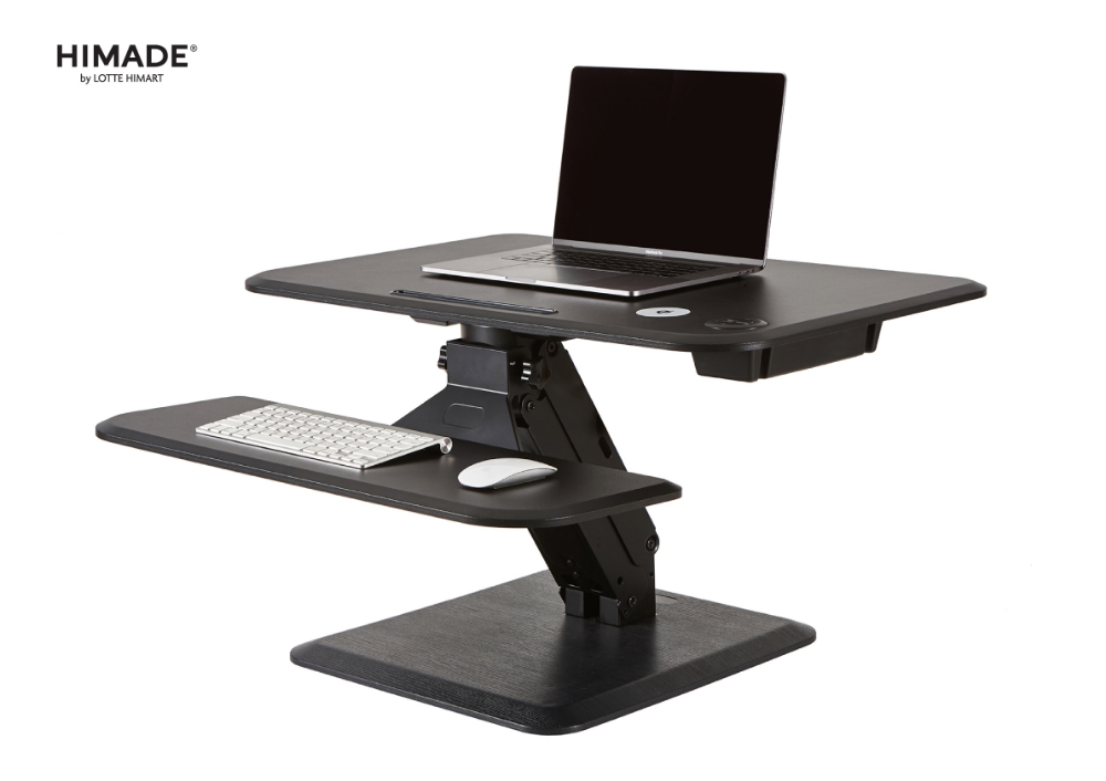 롯데하이마트, ‘PB 하이메이드 전자동 스탠딩 책상’ 출시
