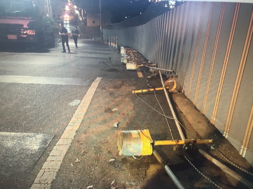 사고현장.(사진제공=부산경찰청)