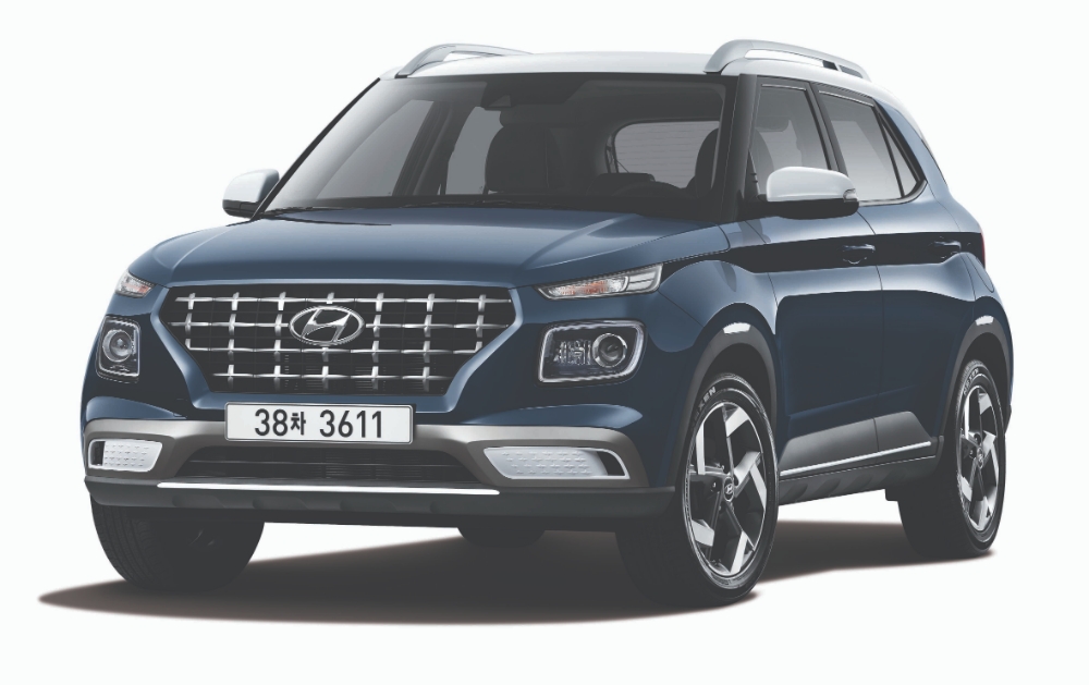 베뉴(VENUE) 전면부.(사진=현대자동차)