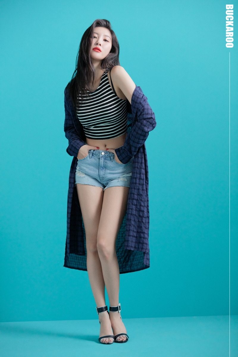 버커루, 선미처럼 완벽한 비율의 바캉스 데님룩 ‘2019 데님 숏 팬츠’ 출시