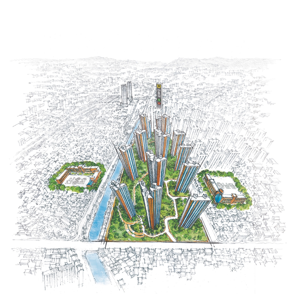 SK건설, 대전 동구 중심에 ‘신흥 SK VIEW’ 분양