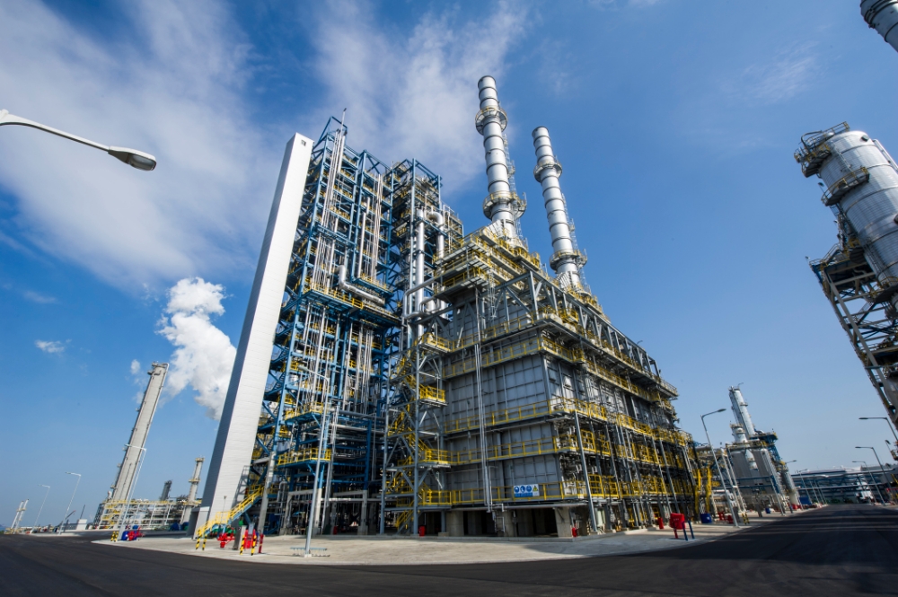 현대케미칼 혼합자일렌 생산공장 전경.(사진=현대오일뱅크)