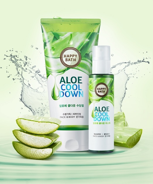 해피바스, 알로에 쿨다운 수딩젤&미스트 출시