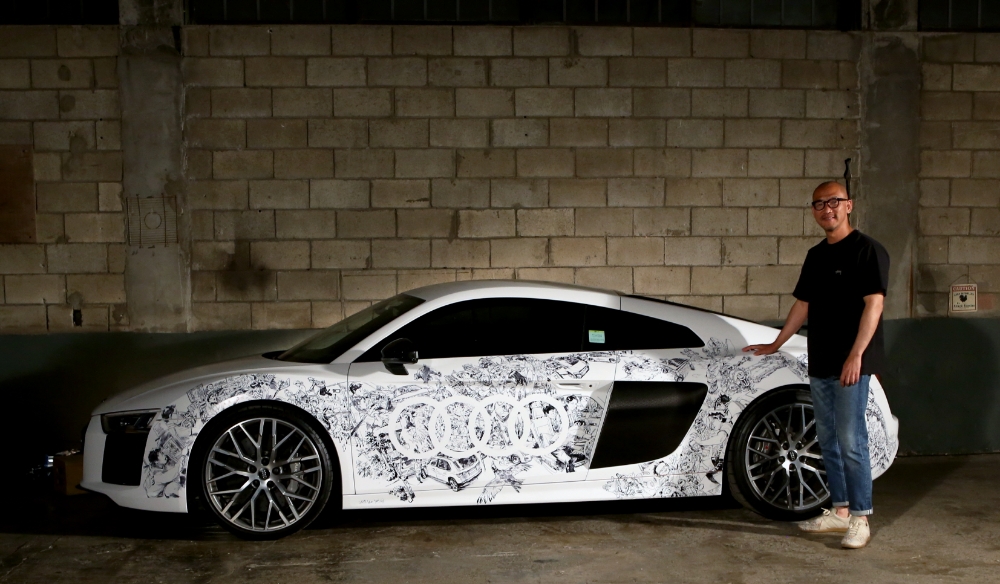 아우디, 김정기 작가와 함께한 라이브 드로잉 영상 공개