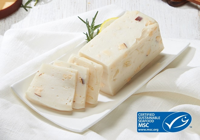 삼진어묵의 고급찐어묵 문주.(사진제공=삼진어묵)