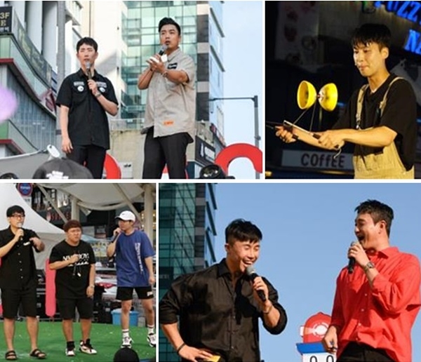 (사진위부터 시계방향) 까브라더쇼/라쇼/쇼그맨/보물섬.(.(사진제공=부산시)