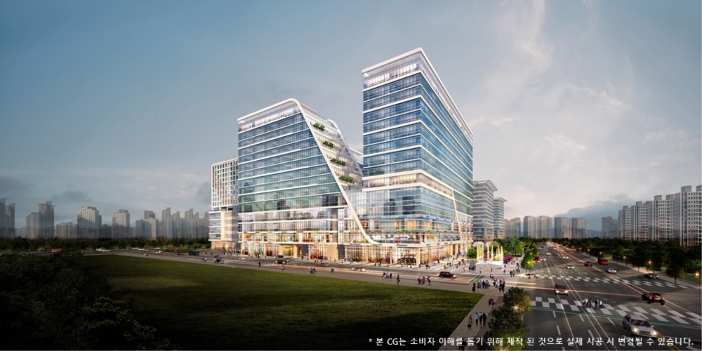 광명G타워 투시도.(사진=광명하나바이온)