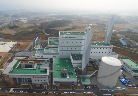 나주 SRF 열병합발전소 전경사진. 사진=한국지역난방공사