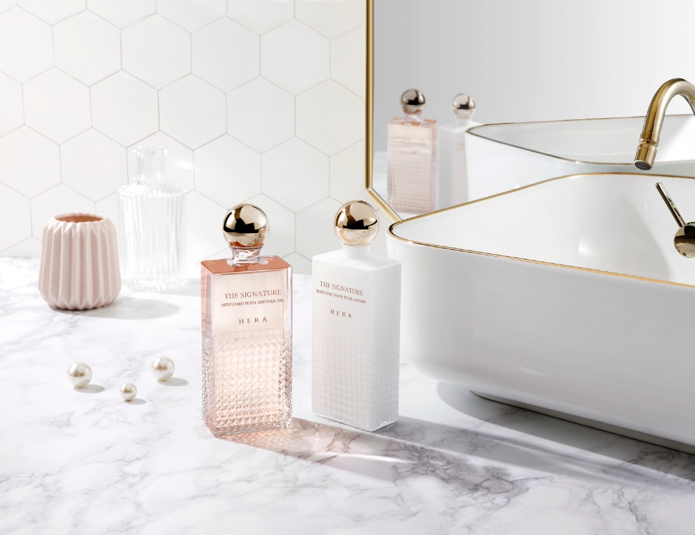 헤라, ‘더 시그니처 퍼퓸드 바디 샤워 오일&누드 로션’ 출시