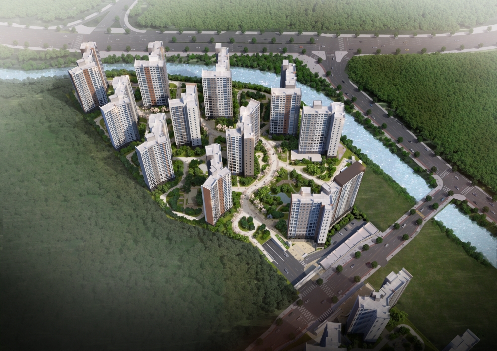 광양 푸르지오 더 퍼스트 조감도. (사진= 대우건설)