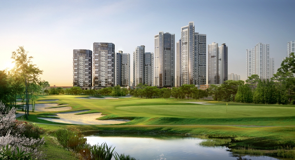 송도 더샵 프라임뷰 투시도.(사진=포스코건설)