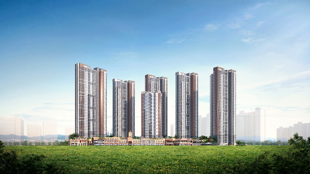 인천 루원시티 린스트라우스 투시도.(사진=우미건설)