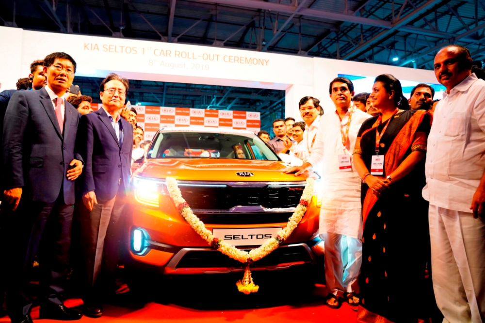 셀토스 양산 기념식.(사진=기아자동차)