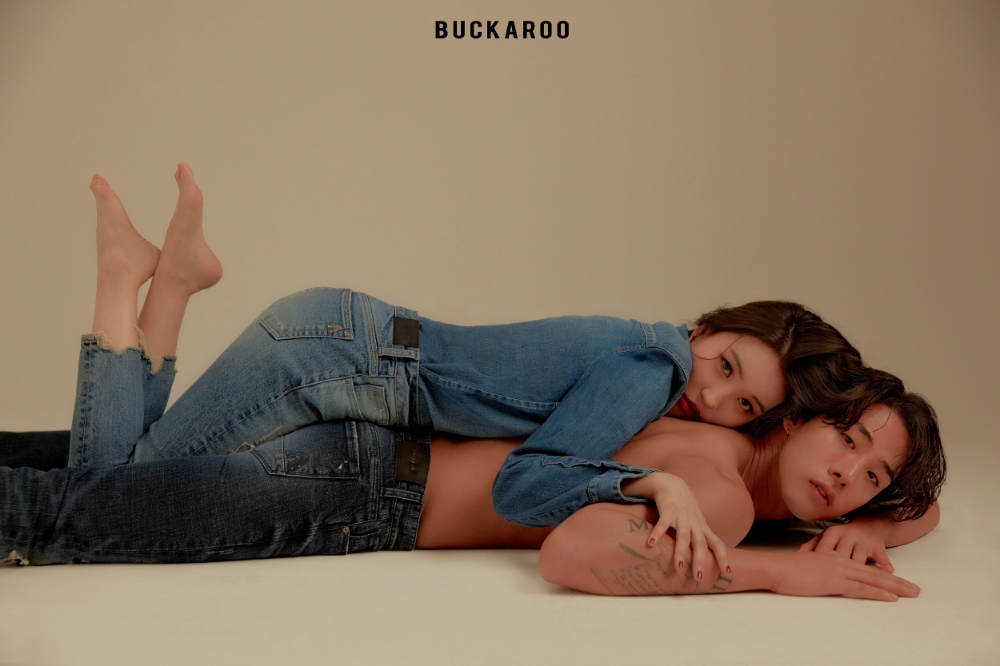 버커루, 가수 선미 X 댄서 차현승 2019 F/W 시즌 데님화보 공개