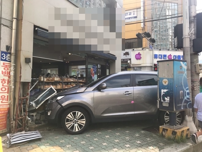 사고현장.(사진제공=부산경찰청)