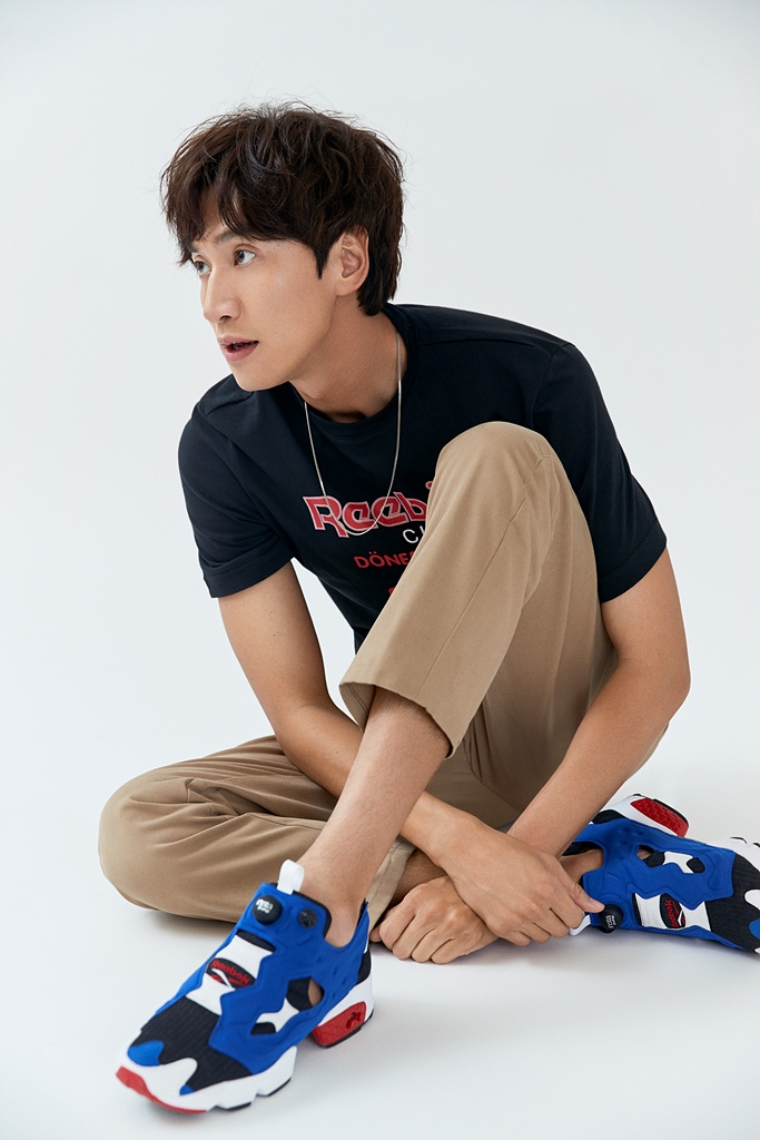 리복, 인스타펌프 퓨리 25주년 기념 이광수, 정주연 화보 공개