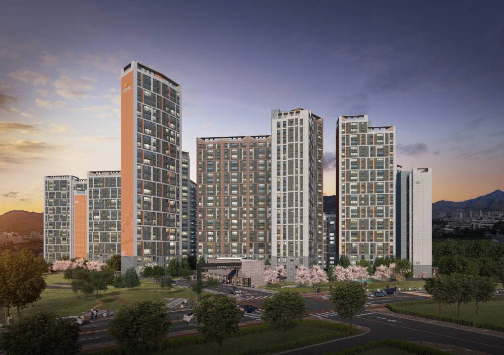 e편한세상 평내 투시도.(사진=삼호)