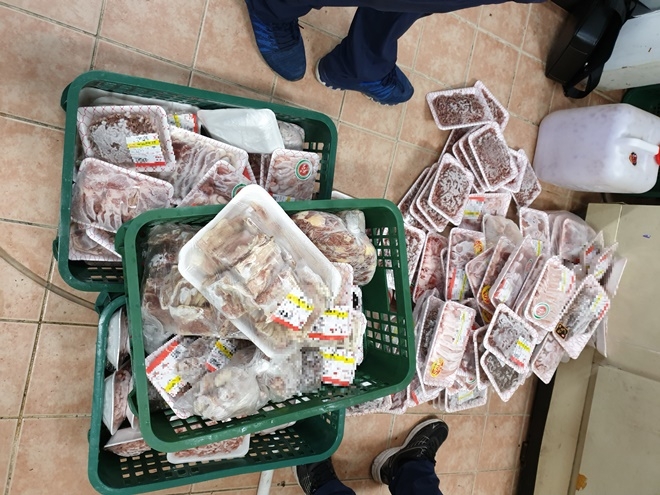 단속현장.(사진제공=경남도)