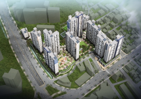 남천 더샵 프레스티지 조감도. 사진=포스코건설