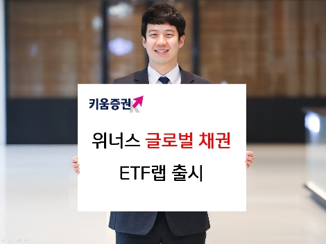 키움증권이 출시한 위너스 글로벌 채권 ETF랩 출시 안내 이미지. 사진=키움증권