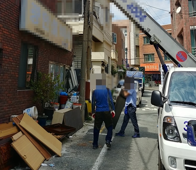 사고현장.(사진제공=부산경찰청)