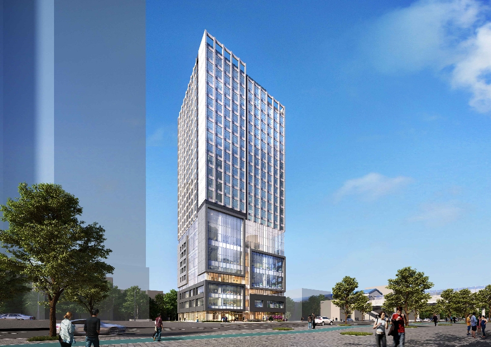 건대입구역자이엘라 투시도. (사진=함스피알)