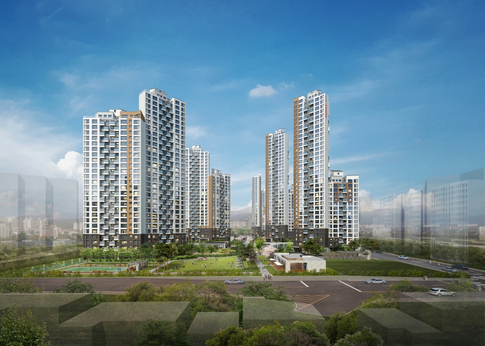 역삼 센트럴 아이파크 투시도.(사진=HDC현대산업개발)