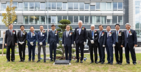 만도가 독일 프랑크푸르트에서 유럽 R&D센터 오프닝 세레모니를 개최했다. 사진=만도