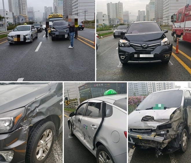 사고현장.(사진제공=부산경찰청)