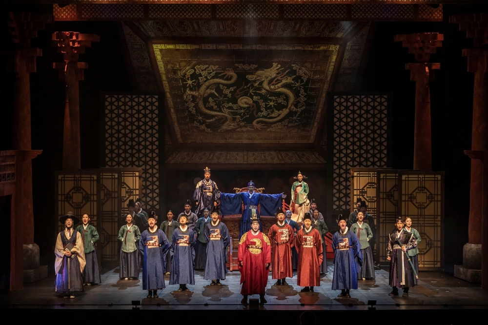 뮤지컬 '세종, 1446' 전석 매진 첫 공연 진행