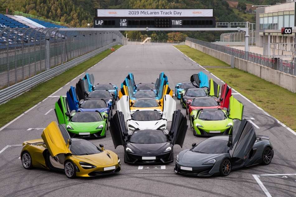 2019 맥라렌 트랙데이.