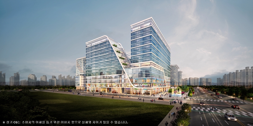 광명 G타워 투시도.
