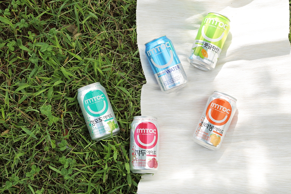 일화 온라인전용 탄산수 아임톡. (사진=일화)