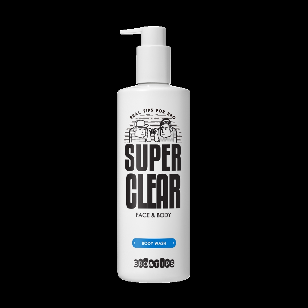 브로앤팁스, 수퍼 클리어 바디워시 & 시멘트 클레이 헤어왁스 출시