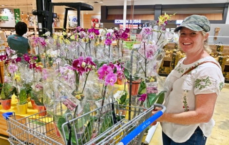 미국 Lotte Plaza Market 판촉홍보행사 현장사진. 사진=aT