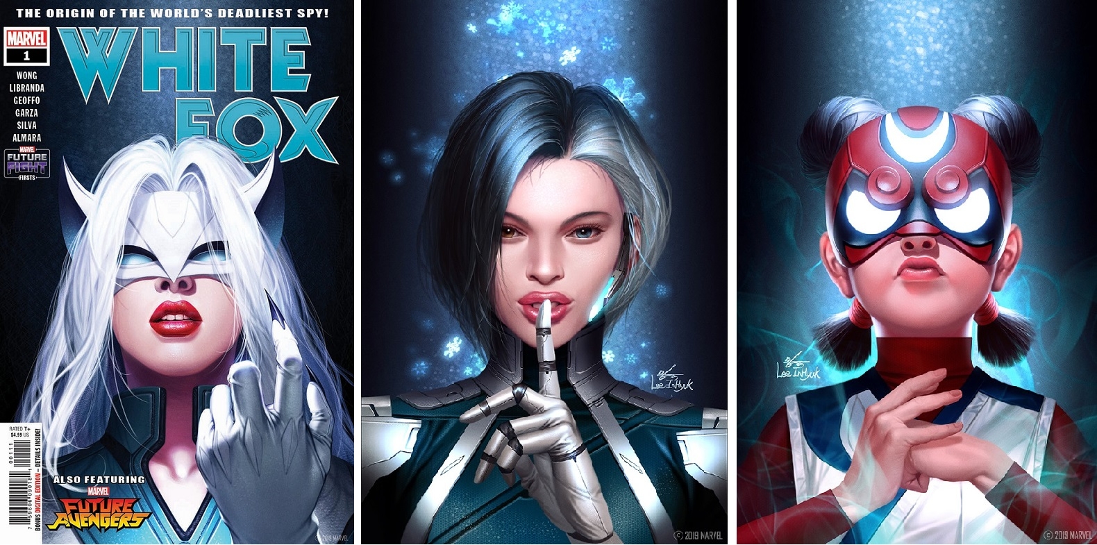 넷마블 '마블 퓨처파이트' 오리지널 캐릭터 마블 코믹스 신작 시리즈로 발간 안내 이미지. 사진=넷마블