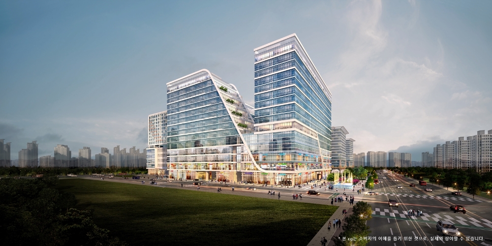 광명 G타워 투시도.
