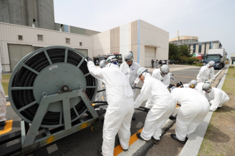 한국수력원자력이 원자력발전소 및 수력·양수발전소에 대한 재난대응 체계를 점검하고 대응능력 향상을 위한 대규모 재난대응훈련 준비에 박차를 가하고 있다. 사진=한수원