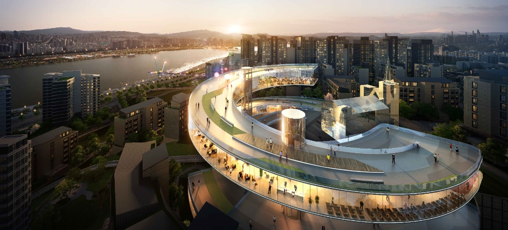 아크로 한남카운티 파노라마 커뮤니티.(사진=대림산업)